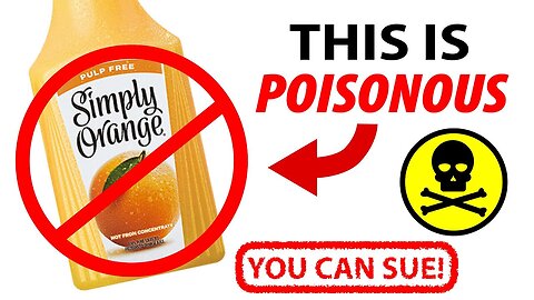 WARNING! 'Simply Orange' Juice is NOT Simply Oranges #MAHA