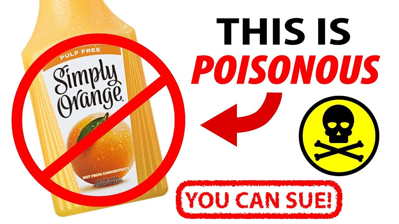 WARNING! 'Simply Orange' Juice is NOT Simply Oranges #MAHA