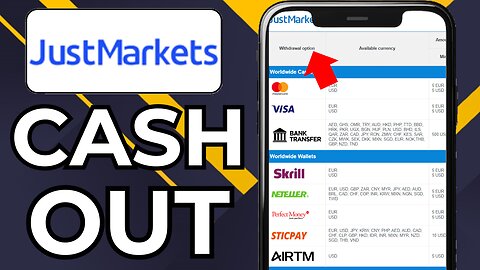 HOW TO WITHDRAW MONEY FROM JUSTMARKETS