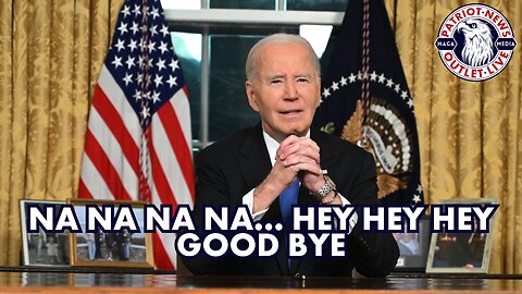 Bobo Biden's Farewell, Marble Mouthed, Speech | Leave a Nice Comment for Joe Biden 😂 | 01-15-2025