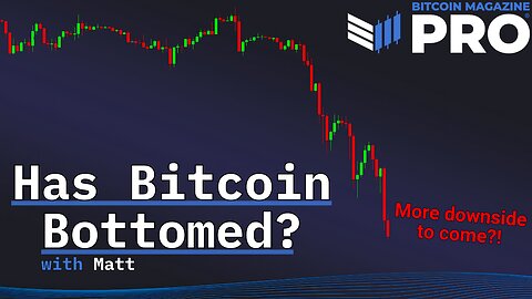 Has Bitcoin Bottomed: Finding Out With Data