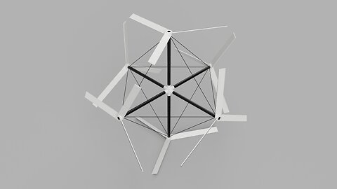 Cross Drone (Tether Drone)