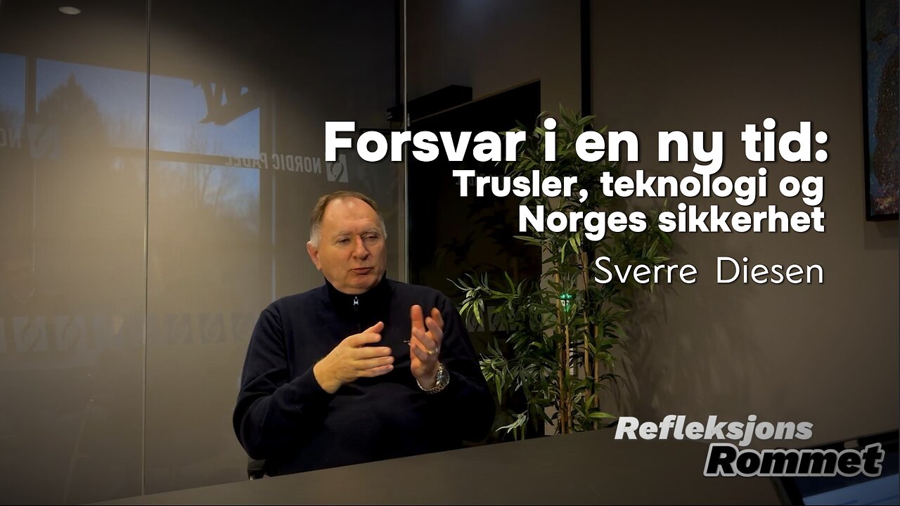 Sverre Diesen: Forsvar i en ny tid: Trusler, teknologi og Norges sikkerhet