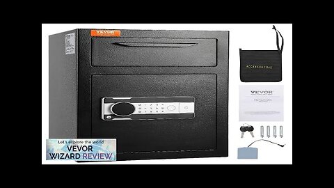 VEVOR 2.5 Cub Depository Safe Deposit Safe with Drop Slot Electronic Code Review