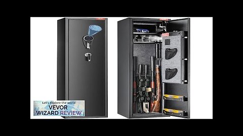 VEVOR 6 Rifles Gun Safe Rifle Safe with Fingerprint & Digital Keypad Review