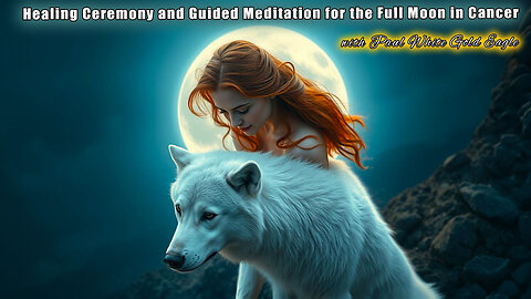 Healing Ceremony and Guided Meditation for the Full Wolf Moon in Cancer the Crab