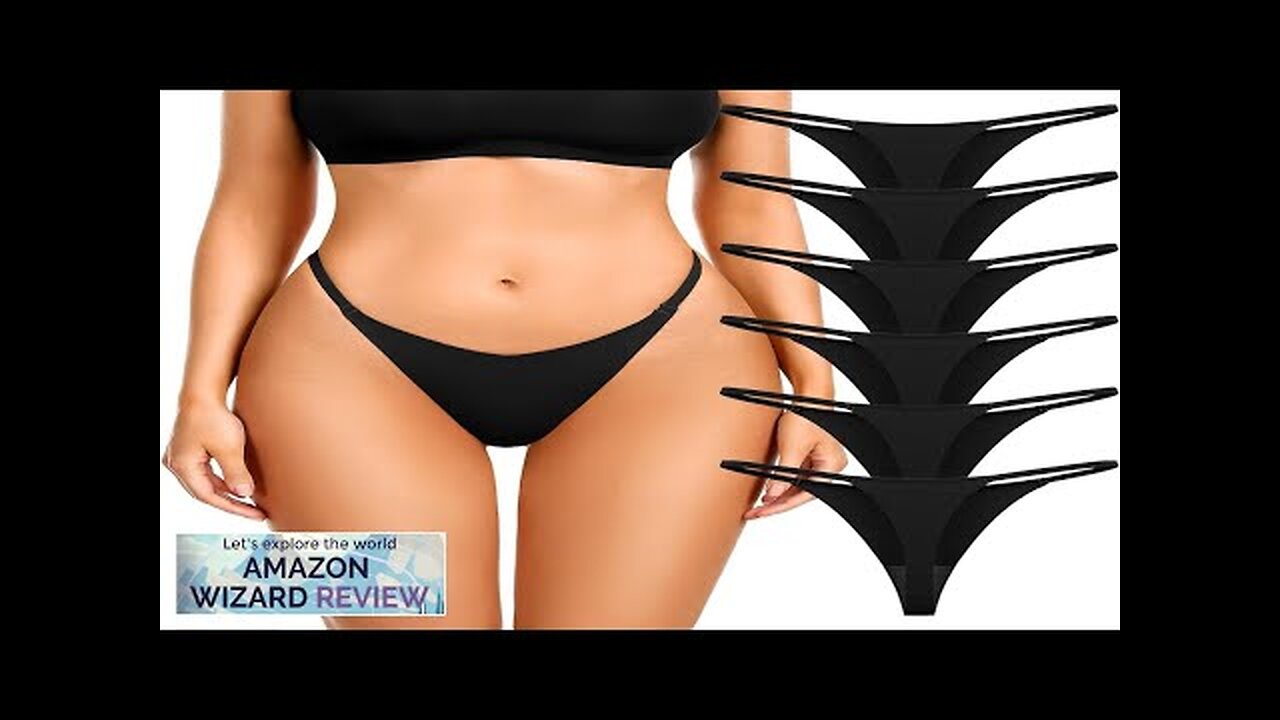 G-String Thongs for Women T Back Seamless Underwear Panties for Ladies Review