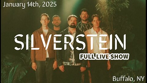 ♰ Silverstein: 25 Years of Noise Tour LIVE 🔴 📍 Buffalo NY IRL 🐂 | S2 E14 ♰