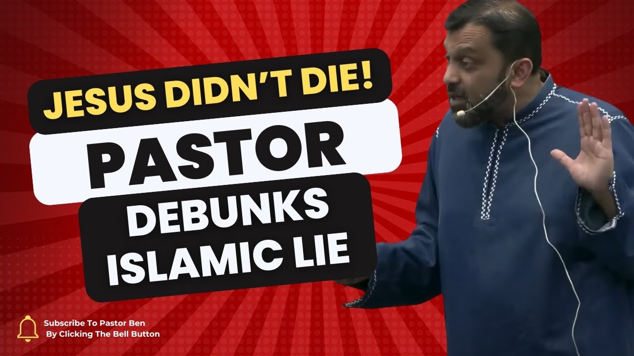 Pastor exposes Islam false claim "Jesus didn't die on the cross." Gospels & History tell the truth!