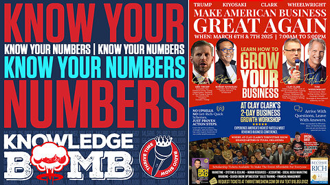 Best Business Podcast | "If You Don't Know Your Numbers, You Won't Succeed." - Tilman Feritta (Owner of Houston Rockets, CEO of Landry's) + Join Eric Trump & Kiyosaki At March 6-7 Business Workshop)