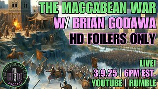 The Maccabean War w/ Brian Godawa