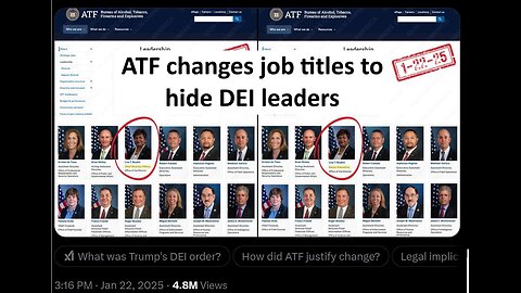 AFT tries to hide DEI, changes job titles on website