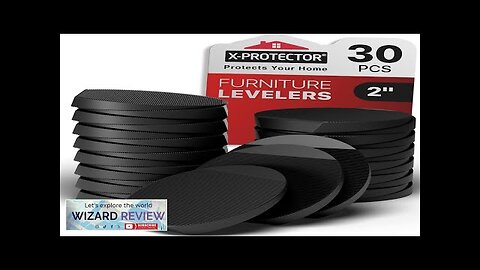 X-Protector Furniture Levelers 30 PCS 2" Black Rubber Shims Review