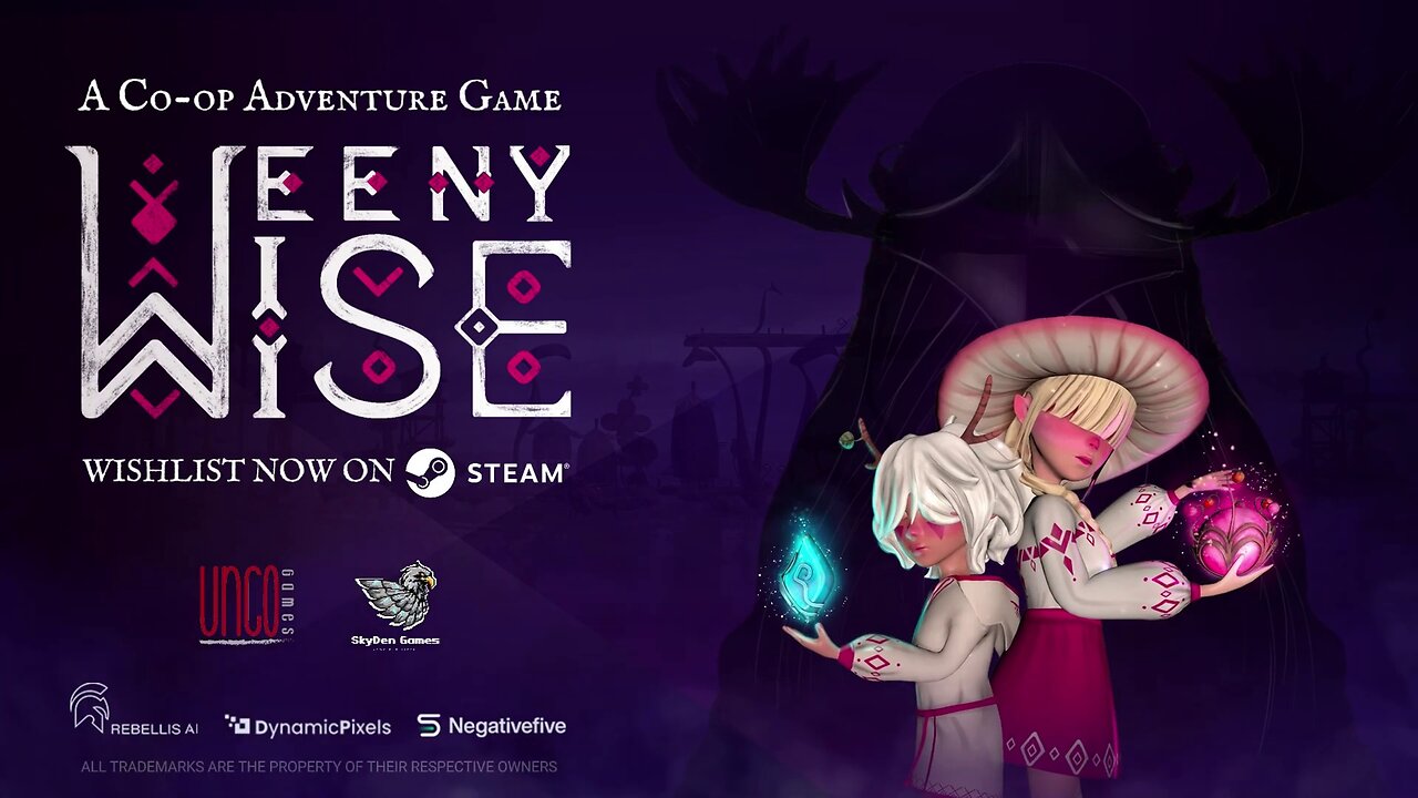 Weeny Wise (PC/Steam) Official Gameplay Trailer [an Action PUzzle/Platformer where 2 girls explore Some Anciant ruins in a Magical World]