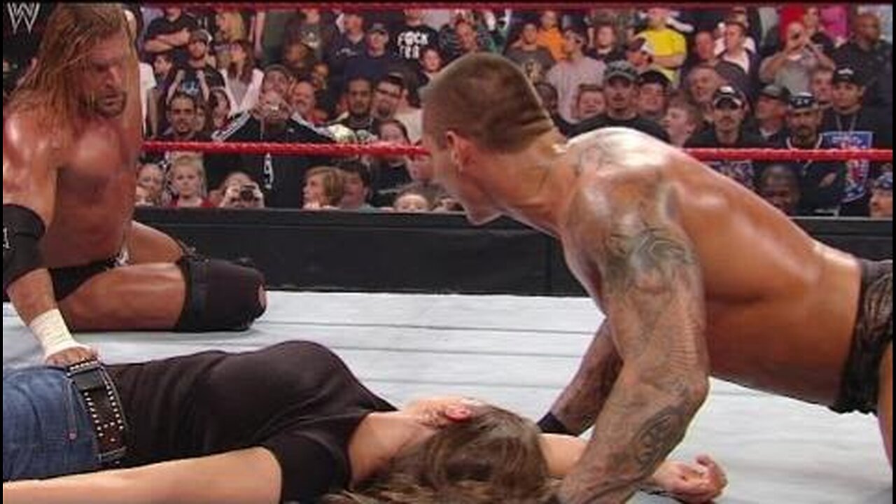 Randy Orton makes it personal with Triple H @WWE