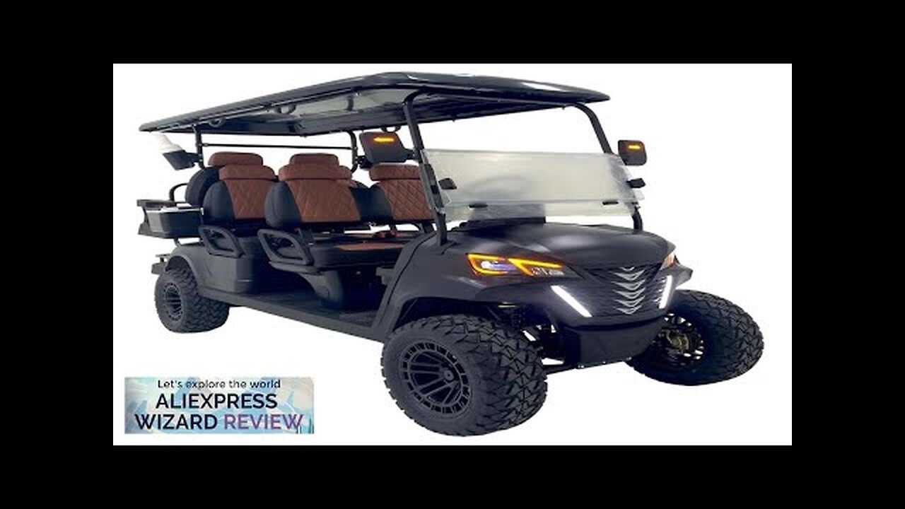 2024 New 4+2 6 Seater Electric Carts Utility Vehicle Off Road Buggy Review