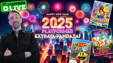 LIVE! New Years Eve 11:45pm ET | PLATFORMER EXTRAVA-PANDZA!