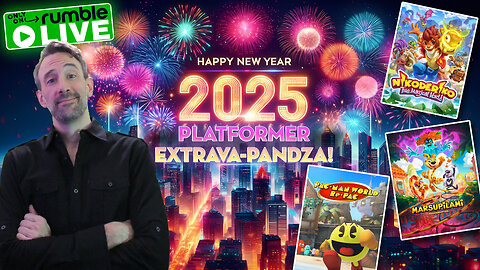 LIVE! New Years Eve 11:45pm ET | PLATFORMER EXTRAVA-PANDZA!