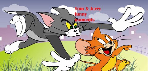 . "Tom vs Jerry: Epic Chase Showdown - Hilarious Cartoon Moments!"