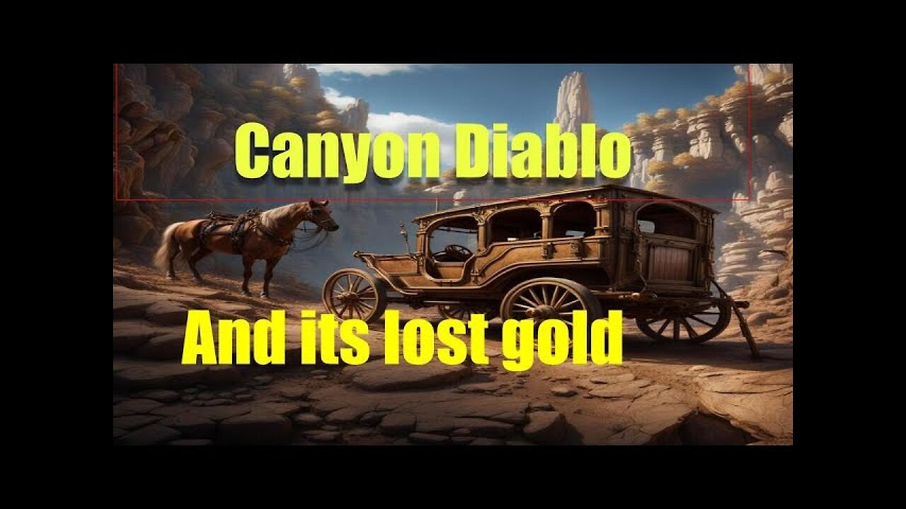 "Lost Treasure of Canyon Diablo: Clues from an 1880 Map!"