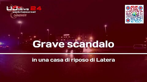 Grave scandalo in una casa di riposo di Latera