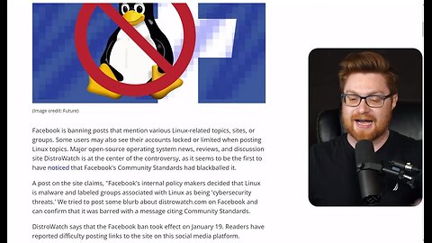 Facebook goes after Linux January 16 2025