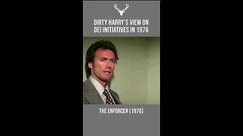 How Dirty Harry felt about DEI hires