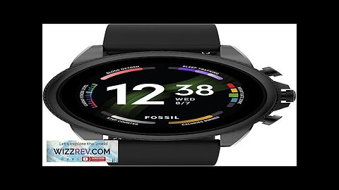 Fossil Men's Gen 6 44mm Stainless Steel and Silicone Touchscreen Smart Watch Review