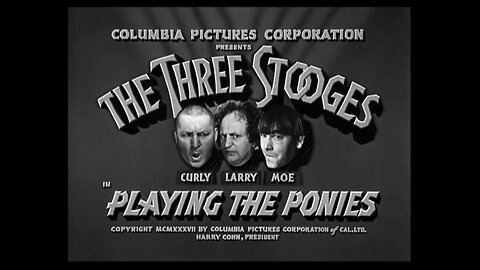 The Three Stooges - "Playing the Ponies"