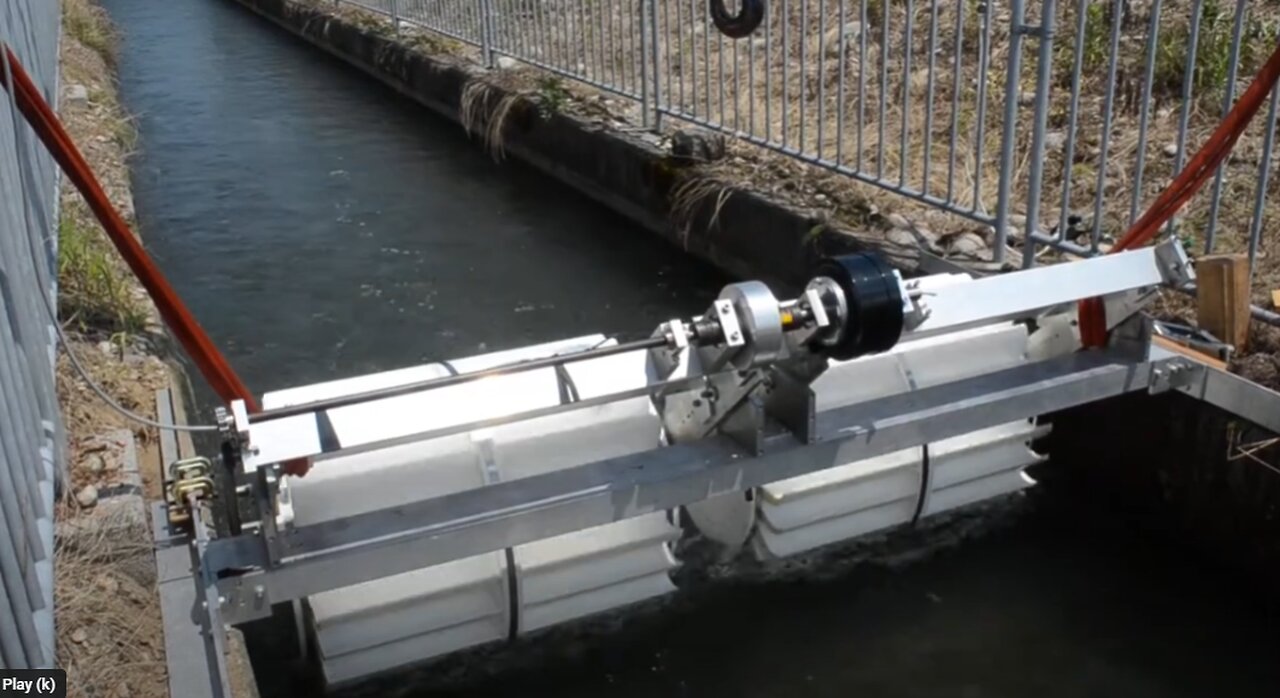 MEGA SUPER HYDRO RIVER INSTALATION FREE ENERGY