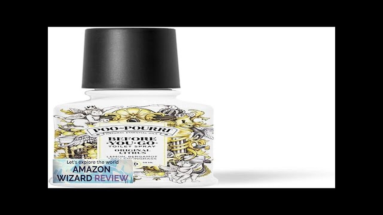 Poo-Pourri Before-You-Go Toilet Spray Original Citrus 2 Fl Oz Lemon Bergamot Review