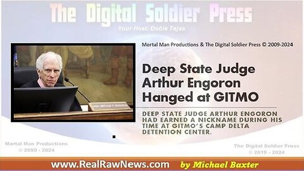 Deep State Judge Arthur F. Engoron Hanged at GITMO