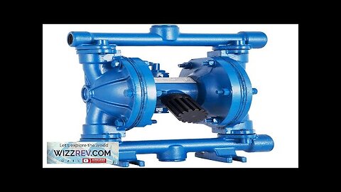 VEVOR Air-Operated Double Diaphragm Pump 1/2 in Inlet & Outlet Cast Iron Review