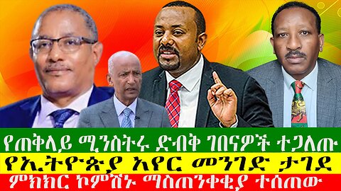 የጠቅላይ ሚንስትሩ ድብቅ ገበናዎች ተጋለጡ፣ ምክክር ኮምሽኑ ማስጠንቀቂያ ተሰጠው፣ የኢትዮጵያ አየር መንገድ ታገደ፣ ዘውዱ ሾው Zewdu show