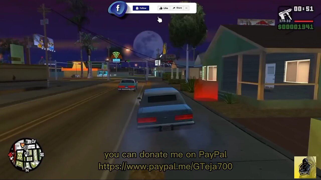 GTA: San Andreas (Big Smoke) Wrong Side Of The Tracks Mission 1 #gta #CJ #sanantonio #reelsvideoシ