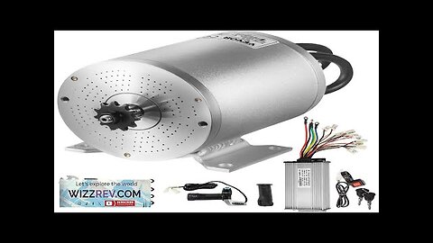 VEVOR Electric Brushless DC Motor48V 2000W Brushless Electric Motor4300 RPM High Speed Review