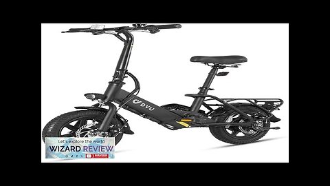 DYU Electric Bike for Adults Teens Folding Electric BicycleCommuter City E-Bike Review