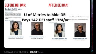 University of Michigan tries to hide DEI , and have 142 DEI jobs jobs=13 7 million a year