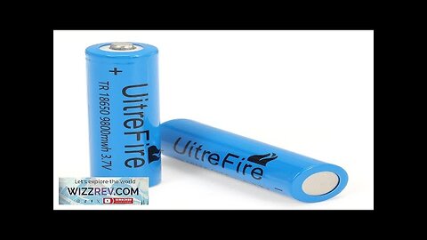 2PCS 3.7V 3000mAh 18650 Rechargeable Li-ion Battery Review