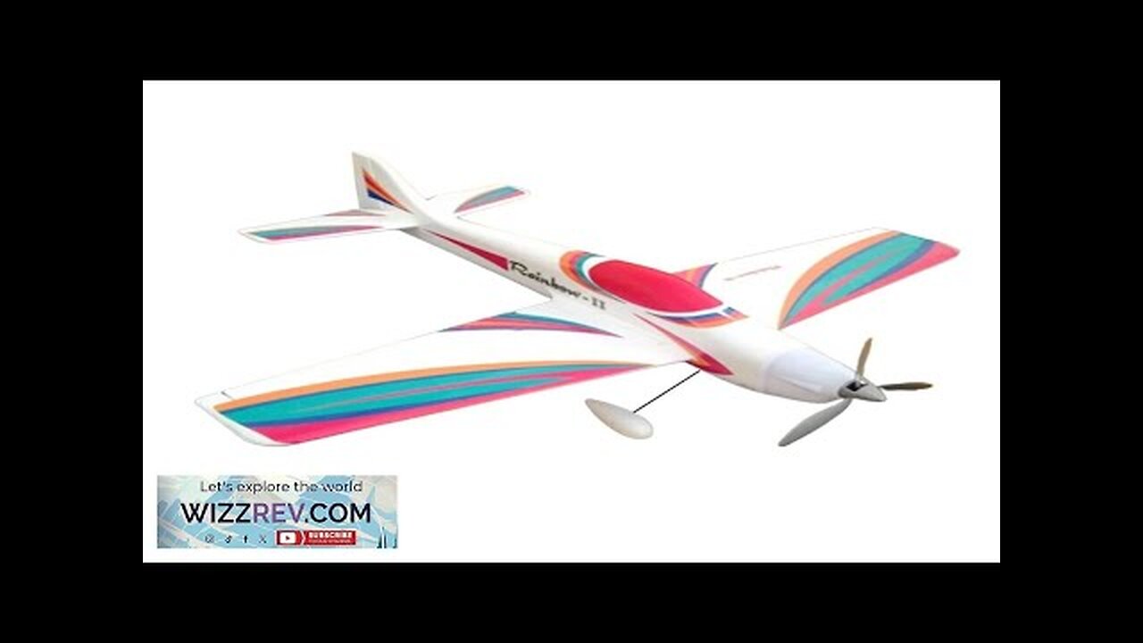 Formosa Thunder / Rainbow 890mm Wingspan EPO F3A 3D Aerobatics RC Airplane Review