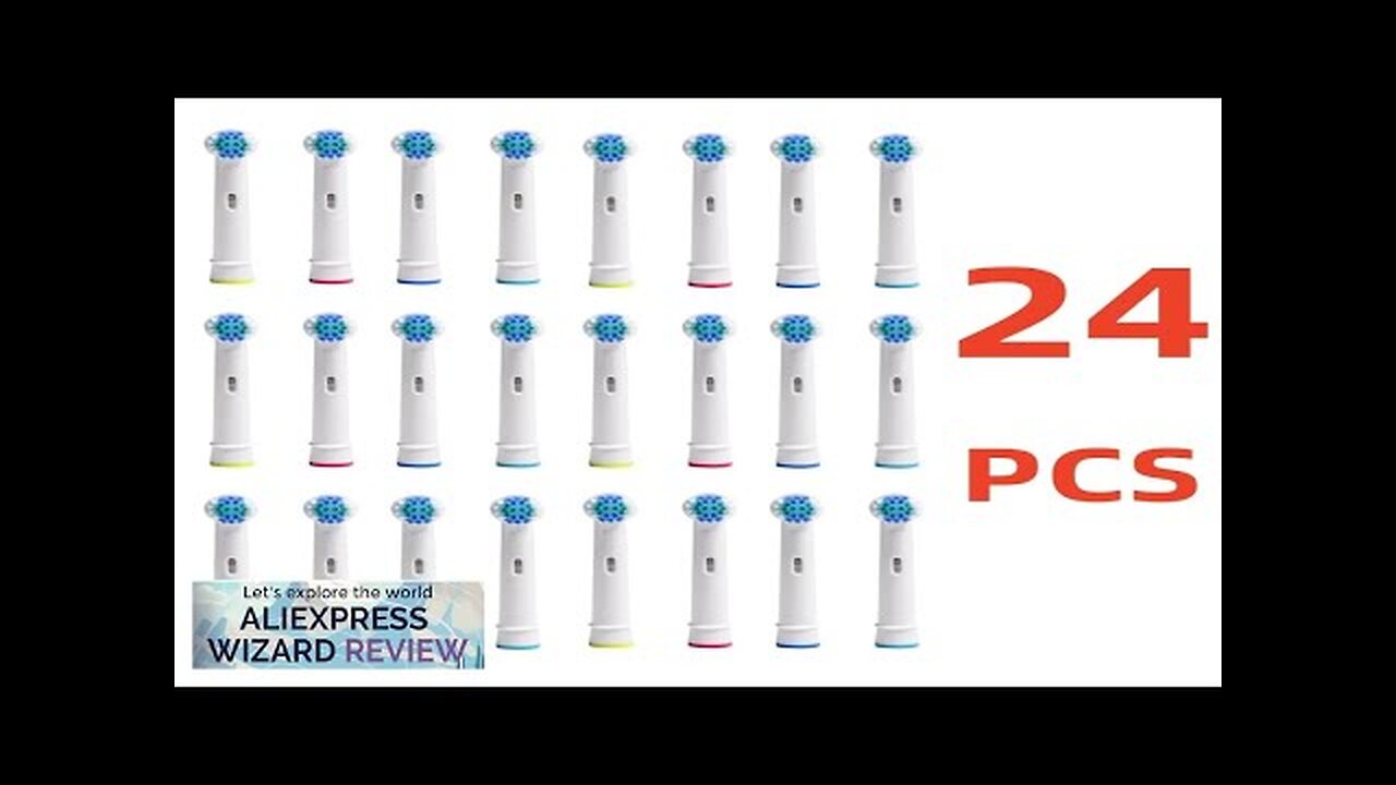 24pcs Replacement Brush Heads Compatible with Oral Toothbrush Heads Advance Power/Pro Health Review