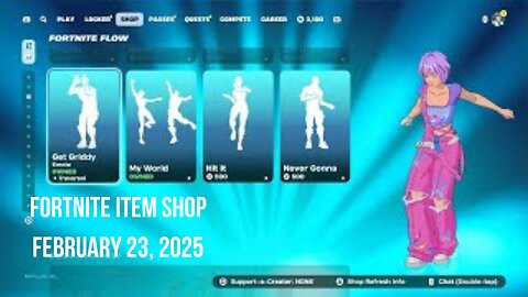 Fortnite Item Shop|February 23, 2025