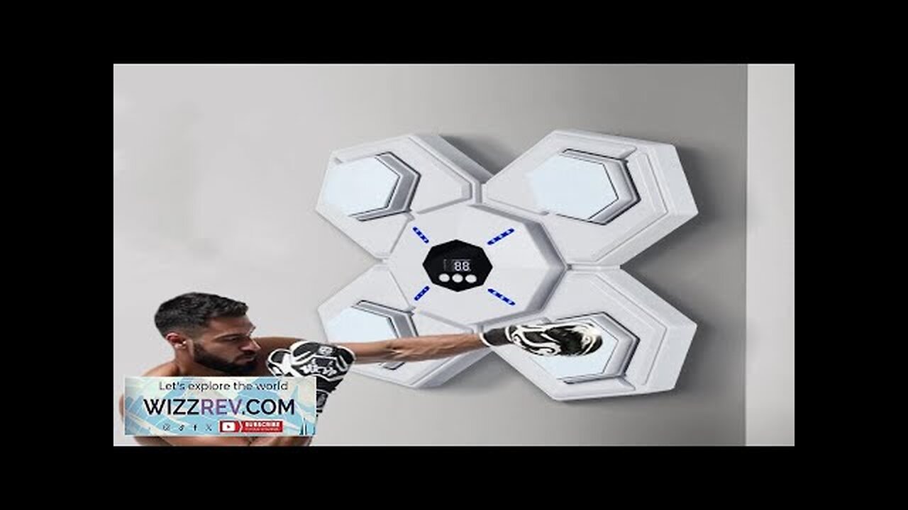 KALOAD Smart Music Boxing Machine Adult Children Sports Fitness Boxing Trainer Home Review