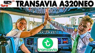 Flying the brand new TRANSAVIA Airbus A320neo