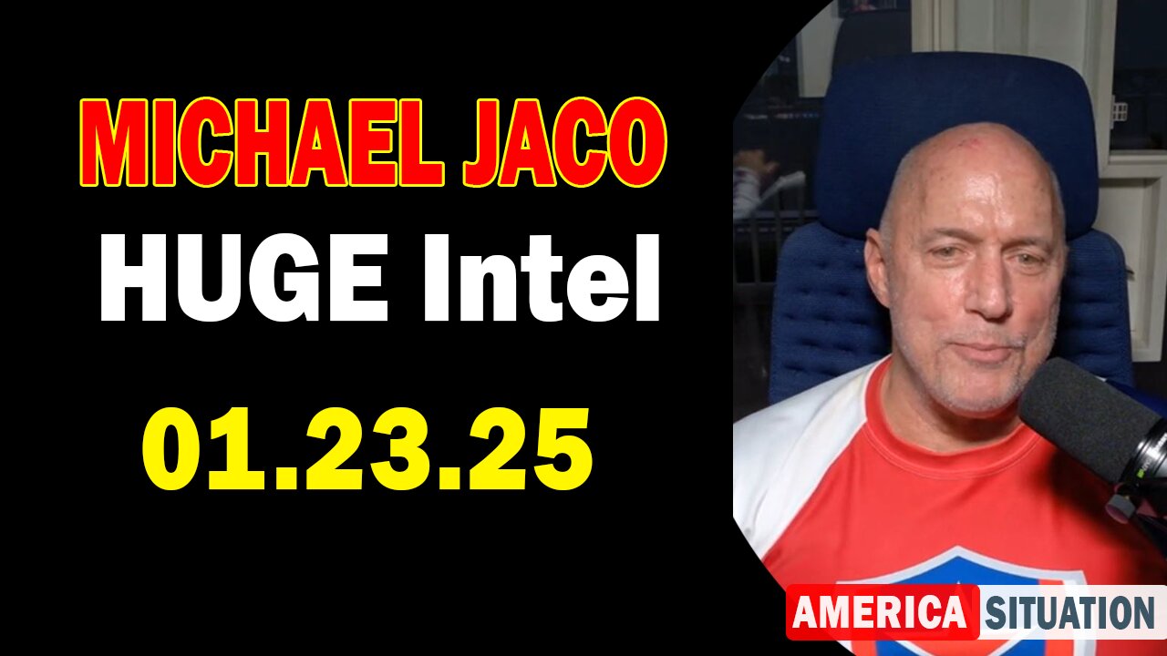 Michael Jaco HUGE Intel 01.23.25: "Trump Is Hammering The Deep State! Critical Situation Update By Michael Jaco"