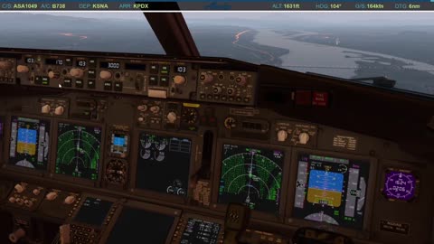 Landing in Portland (KPDX)