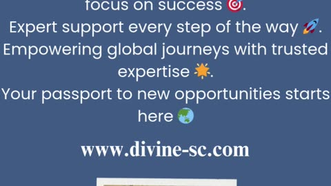 Turning Dreams Into Destinations: Divine Associates Visa Support