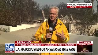 FEELING THE HEAT LA mayor facing backlash for wildfire response