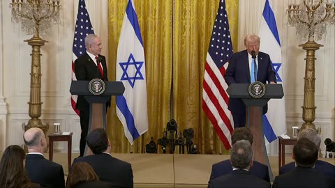 President Trump and Prime Minister Netanyahu hold joint news conference