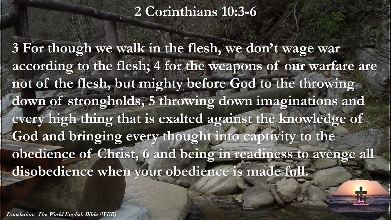 2 Corinthians 10:3-6